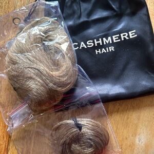Cashmere Hair Natural Blonde Hair Extensions Luxurious Wigs